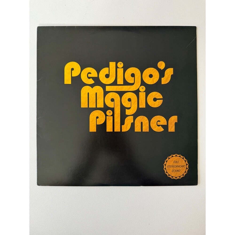 Pedigo's Magic Pilsner LP State Fair Records Lyric Insert 2018 Cleaned EX